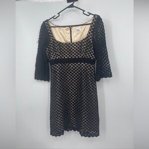 An original MILLY of New York Women Black Cocktail Dress 4